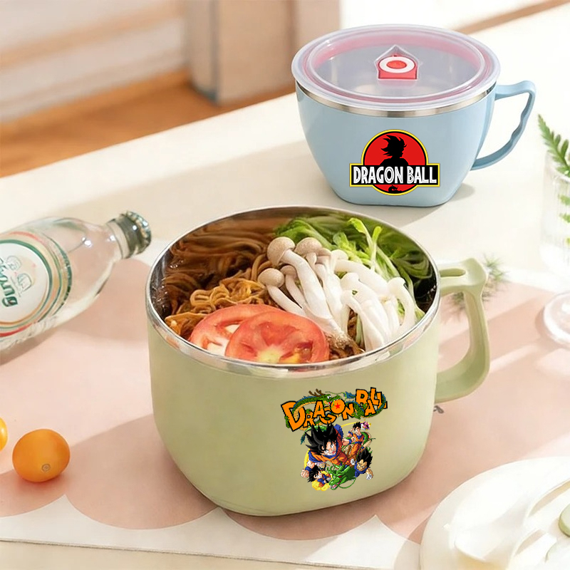 Dim Sum Basket - Dragones Ball Stainless Steel Insulated Lunch