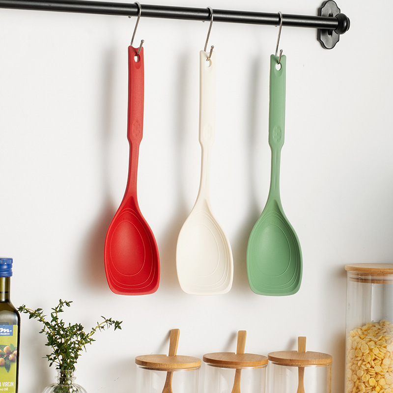 Spatula dan Sendok Silikon Dua - Okonomiyaki Spatula ulasan dan harga