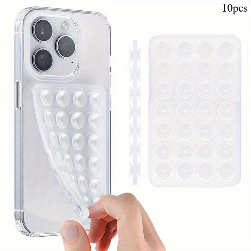 10Pcs Penyangga Ponsel Silikon - Taco Stand Holder ulasan dan harga