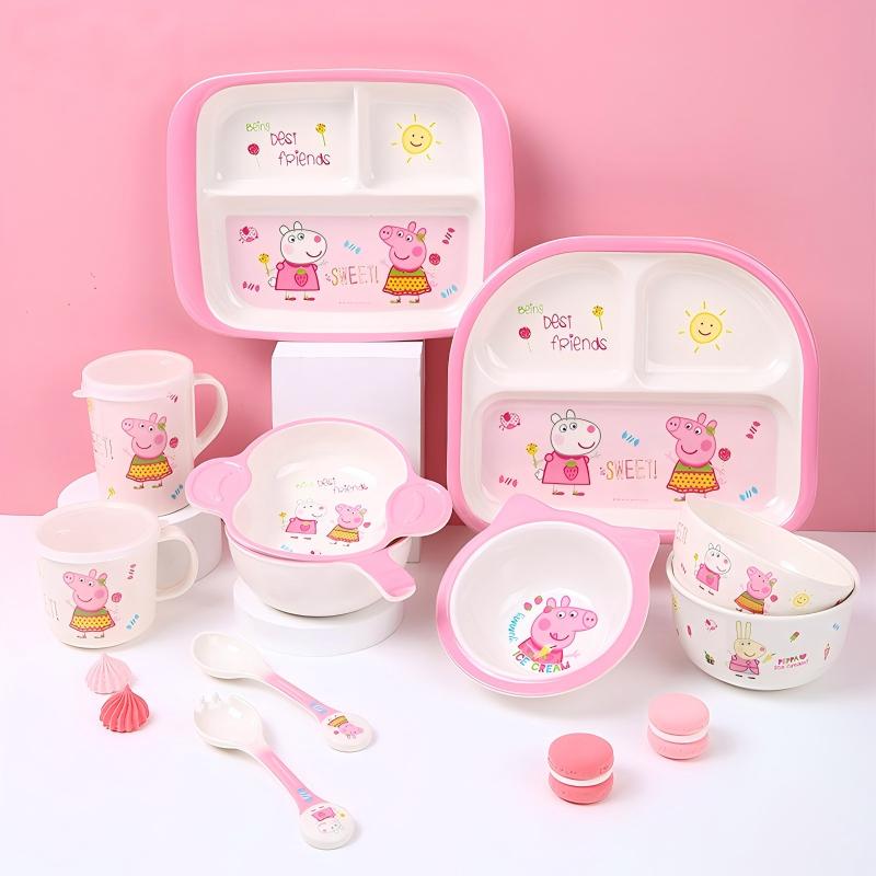 WUHE Peppa Pig Set Peralatan M - Dim Sum Basket ulasan dan harga