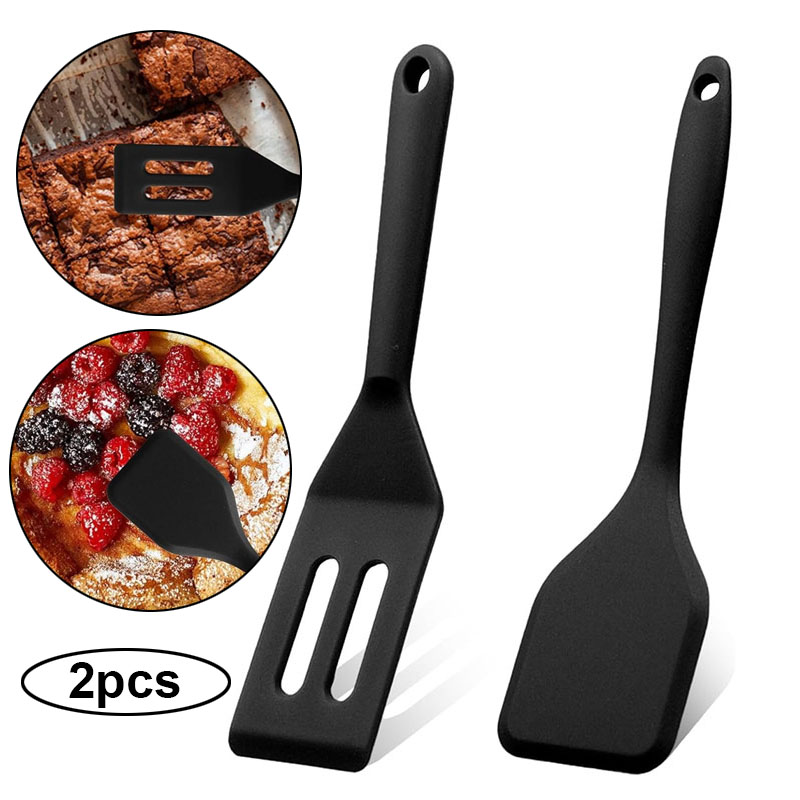 2 Buah Set Spatula Saji Browni - Okonomiyaki Spatula ulasan dan harga